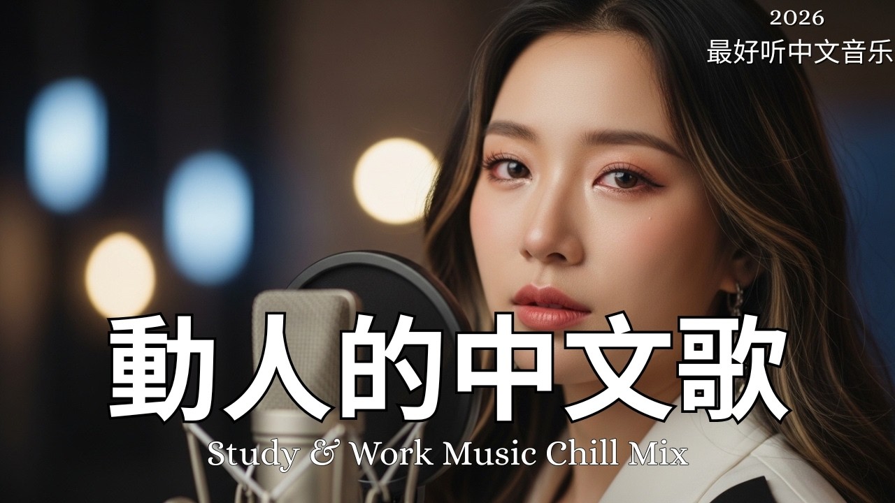 【2026最好聽中文音樂】動人抒情歌單｜讀書、工作與放鬆的絕佳音樂｜温暖寒冬的音乐 Study & Work Music Chill Mix | #BGM #專注讀書 #放鬆工作 #工作音樂 #情歌