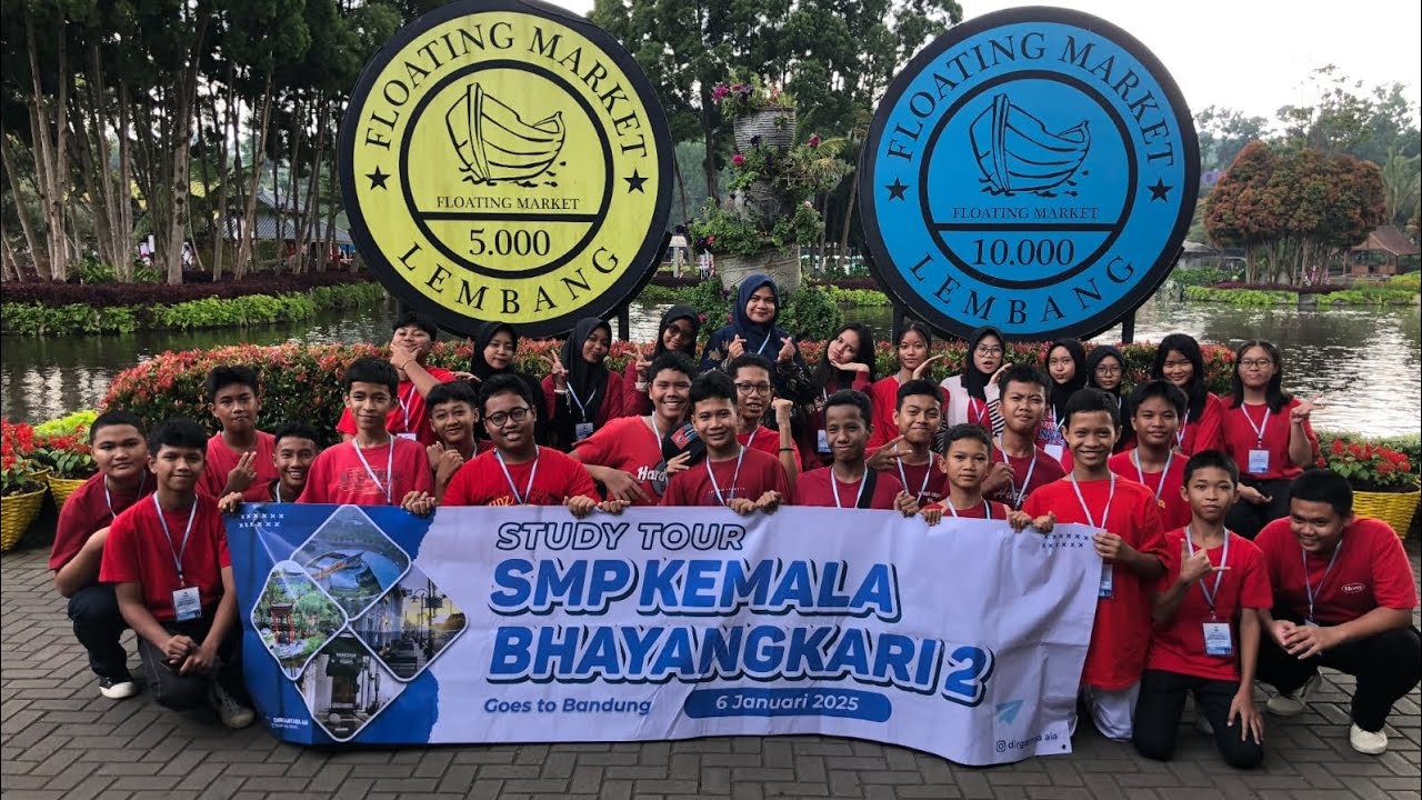Study tour SMP Kemala Bhayangkari 2 goes to Bandung