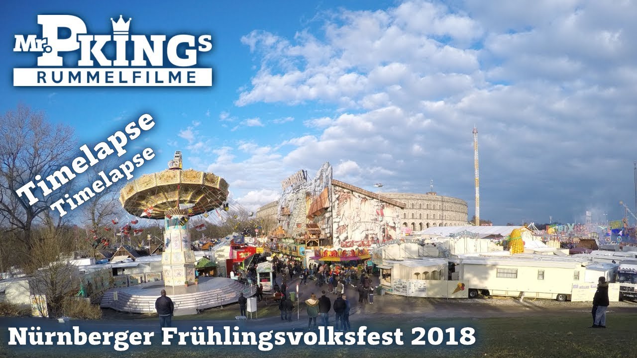 N&uuml;rnberger Volksfest 2018 - Zeitraffer/Timelapse