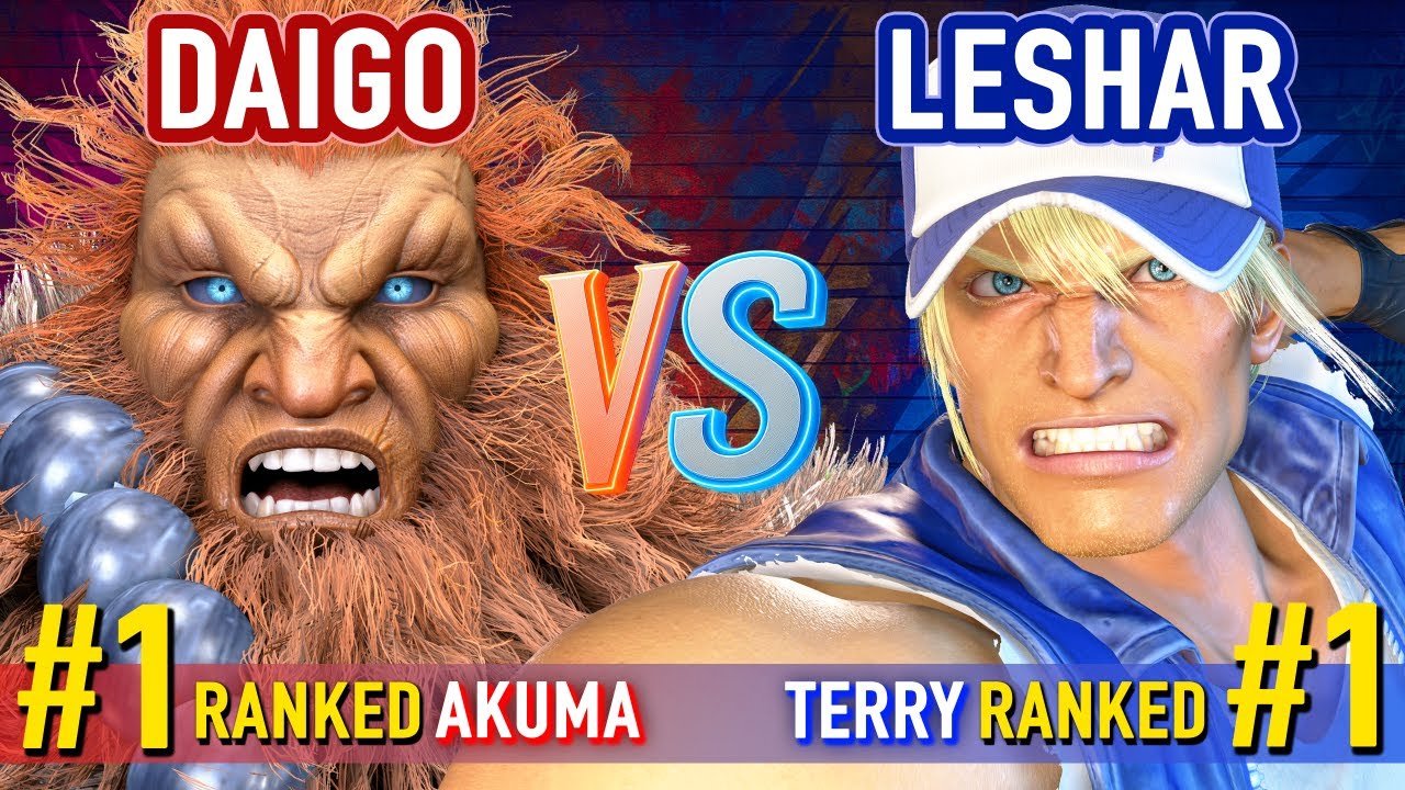 SF6 ▰ DAIGO (#1 Ranked Akuma) vs LESHAR (#1 Ranked Terry) ft. SYUJI (Guile) ▰ High Level Gameplay