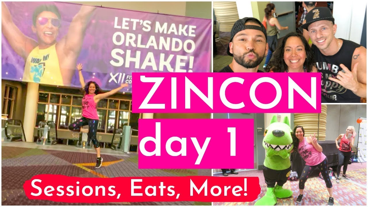 Zumba Convention 2019 Day 1 VLOG: Eats, Sessions, and Overall ZinCon Experience