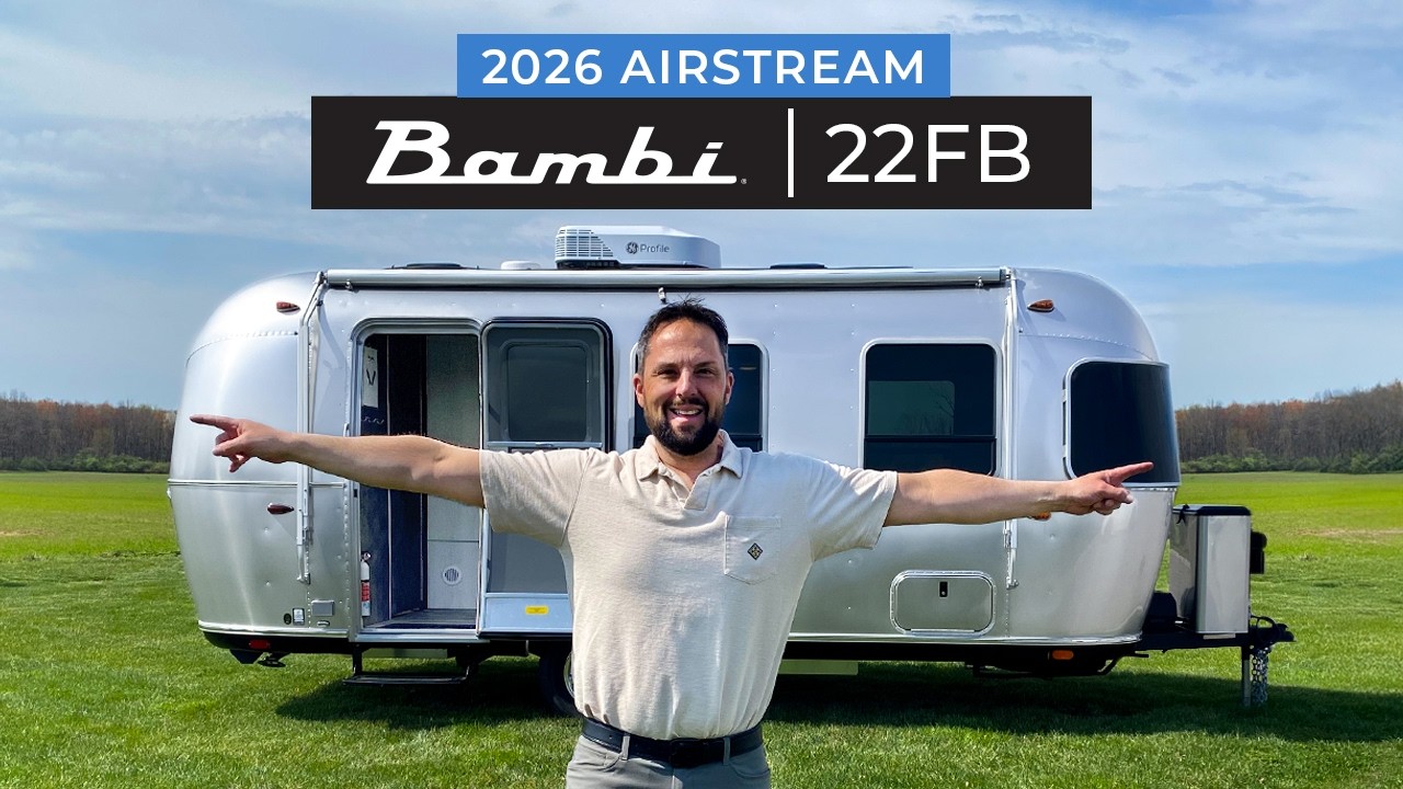 Inside the 2026 Airstream Bambi 22FB | Complete Tour & Features