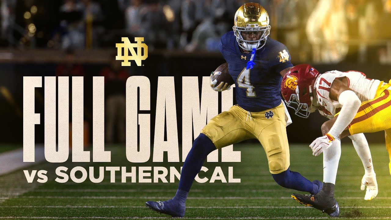 FULL GAME | No. 13 Notre Dame Football vs No. 20 Southern Cal (2025 – Jeweled Shillelagh Rivalry)