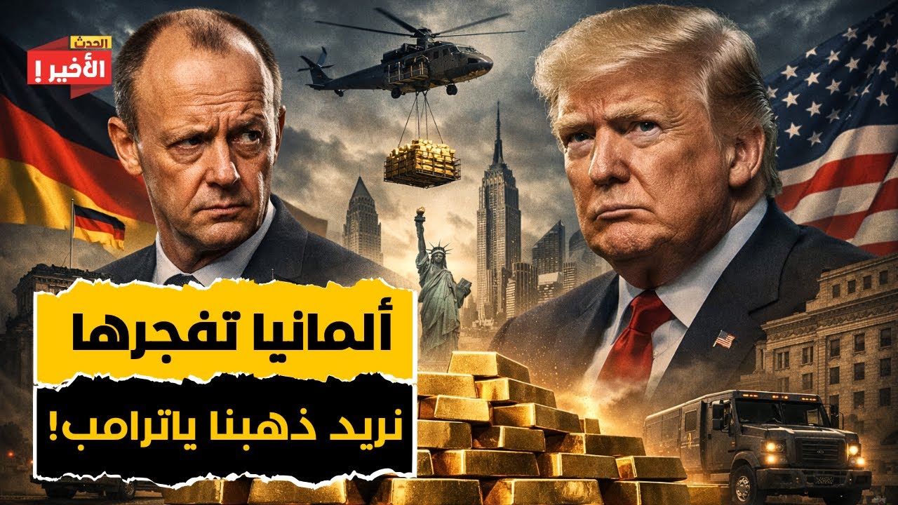 ترامب في ورطة دولية: ألمانيا تطالب ترامب بالذهب المنهوب… هل بدأت الحرب؟