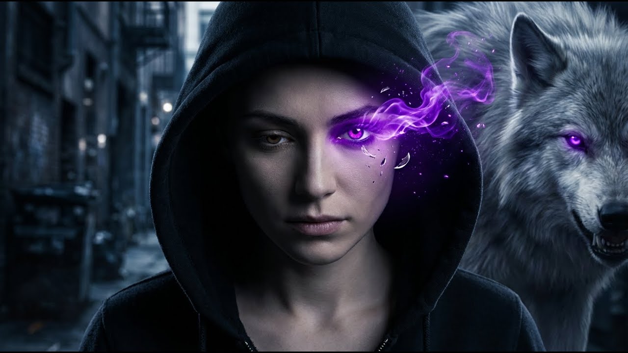 Hidden beauty, violet eyes—my enemy caught my mate scent and pinned me: 