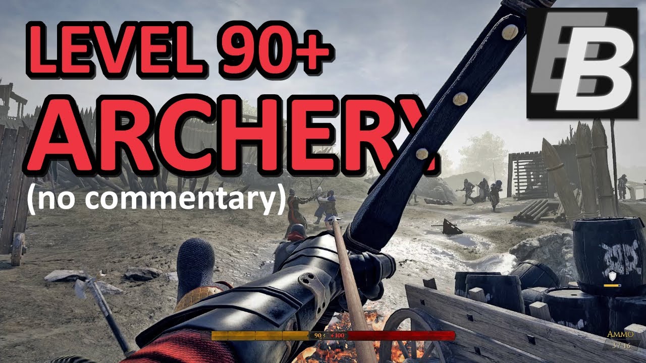 Mordhau Level 90+ Archery Gameplay (no commentary)