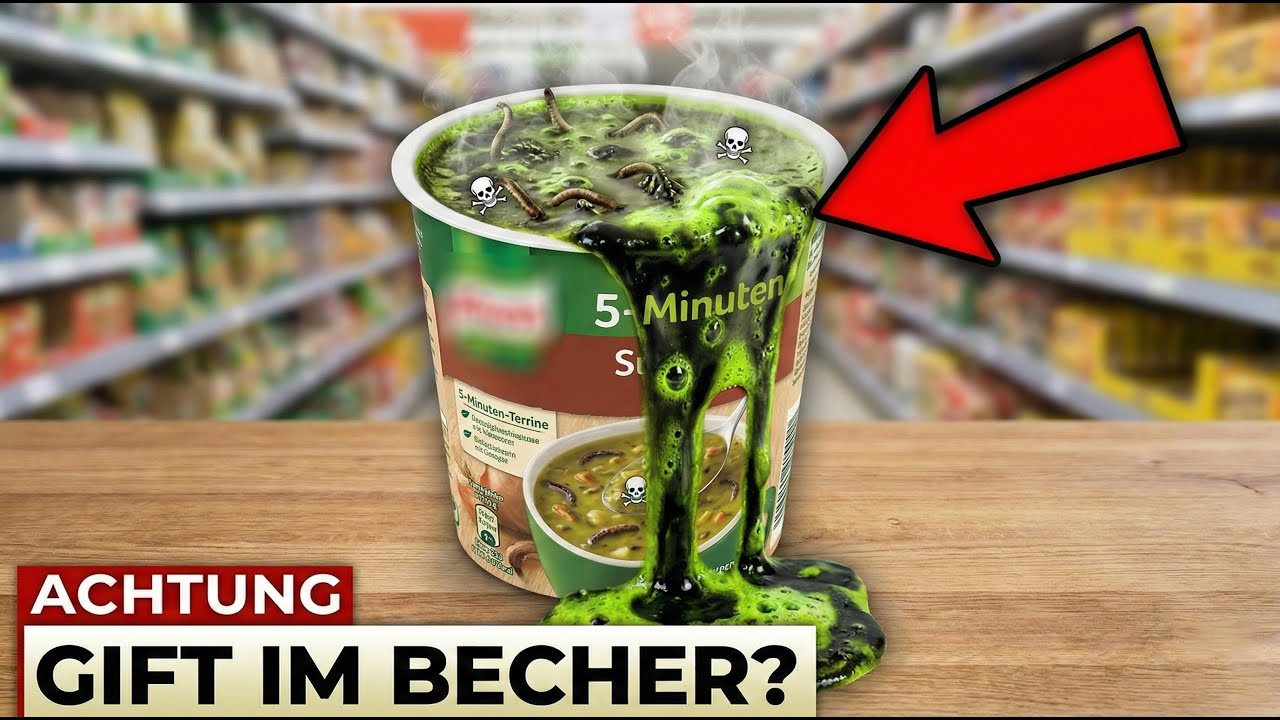 7 Tütensuppen, die du NIEMALS essen solltest (Nieren-Gefahr!)