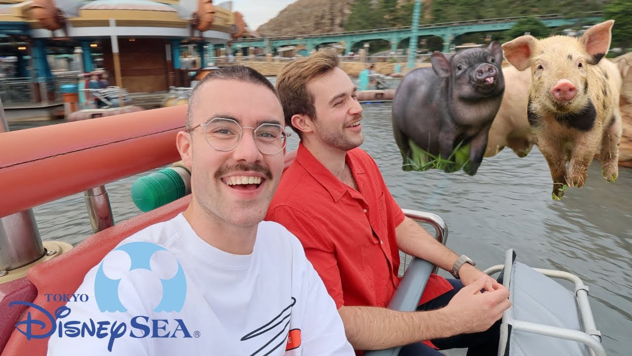 TOKIO DISNEY SEA & VARKENS KNUFFELEN (VLOG 4) #tokio #tokyo #tokyodisneysea