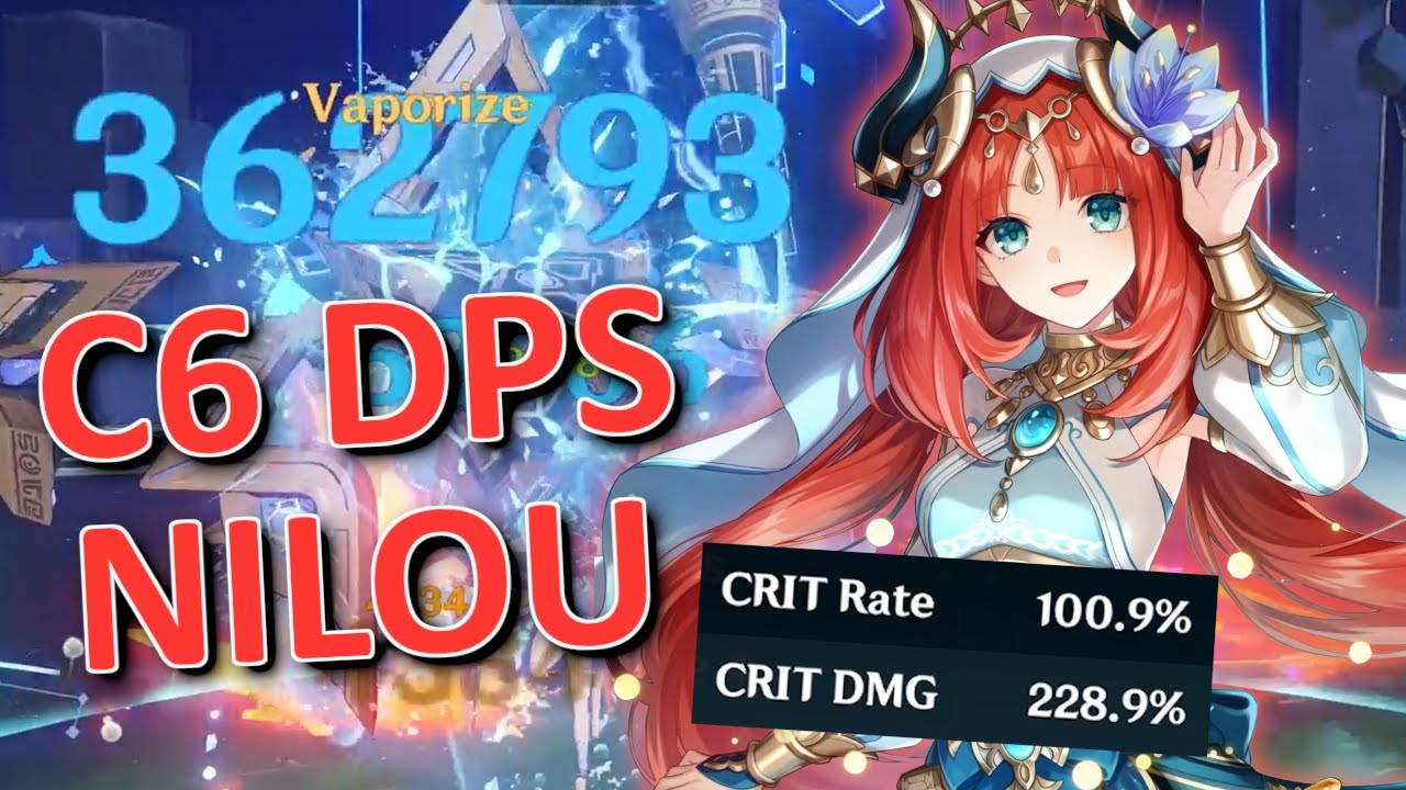 C6 NILOU blew me away! | Genshin Impact