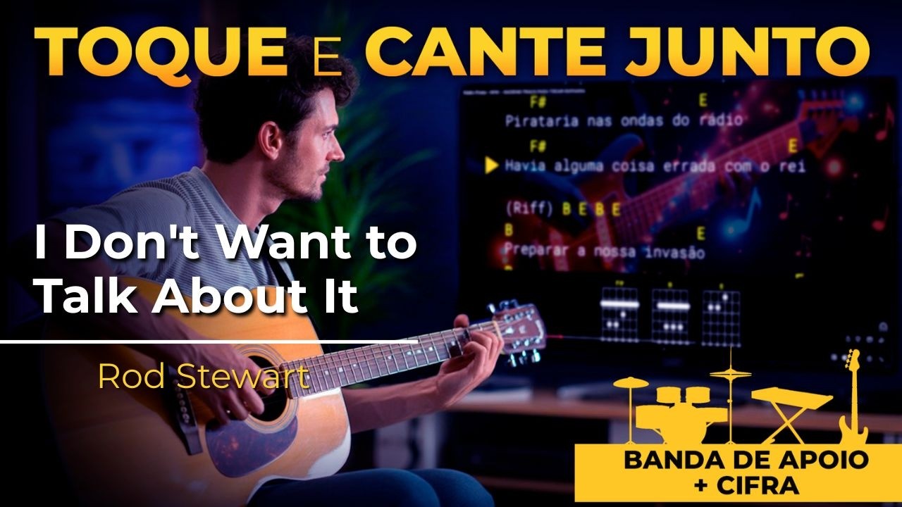 BACKING TRACK - I Don't Want to Talk About It - Rod Stewart