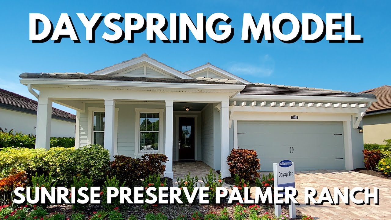 Inside the FASHIONABLE Dayspring by Mattamy Homes in Sunrise Preserve at Palmer Ranch Sarasota