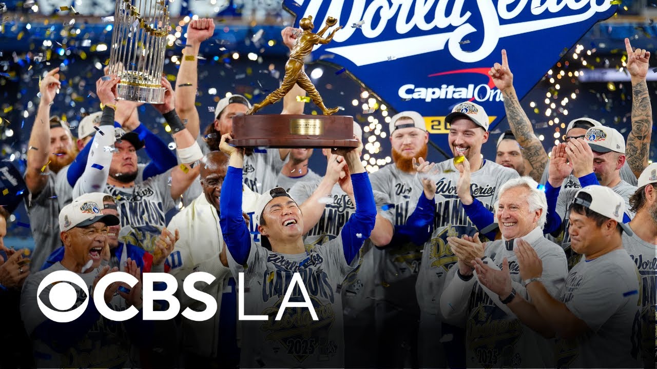 Dodgers World Series Championship Parade | CBS LA