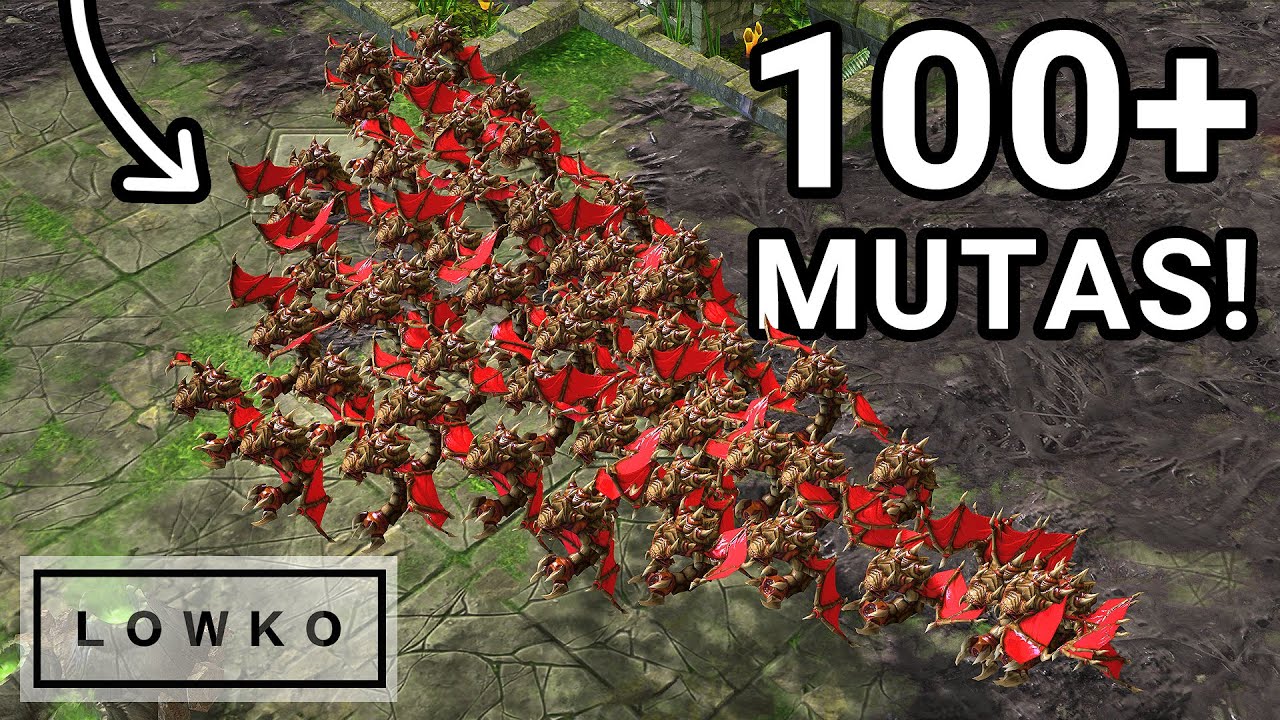 StarCraft 2: PRO BUILD - Dark's 100+ Muta Army vs Creator! (Best-of-3)