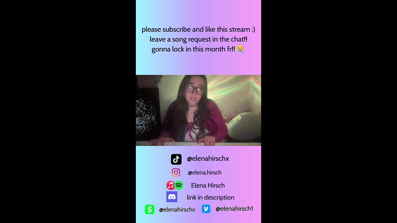 subscribe for a song request - singing & piano/keyboard🎤🎹💜