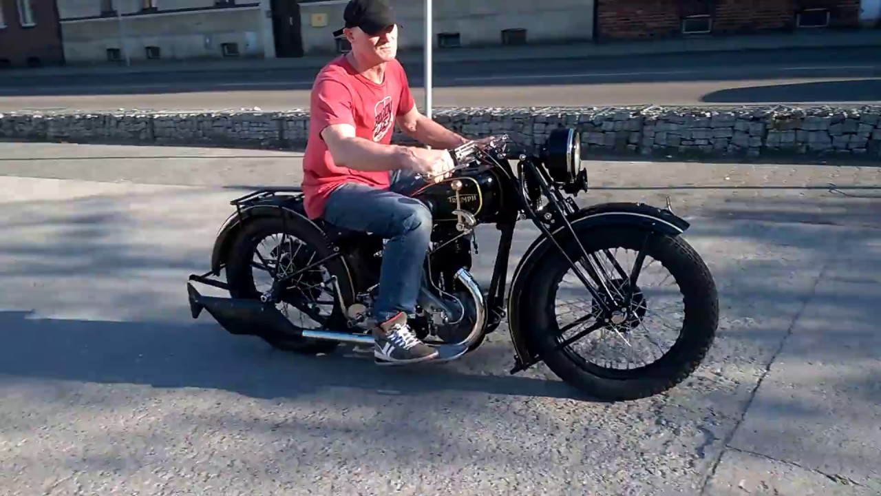 Triumph TWN 500 pierwsza jazda