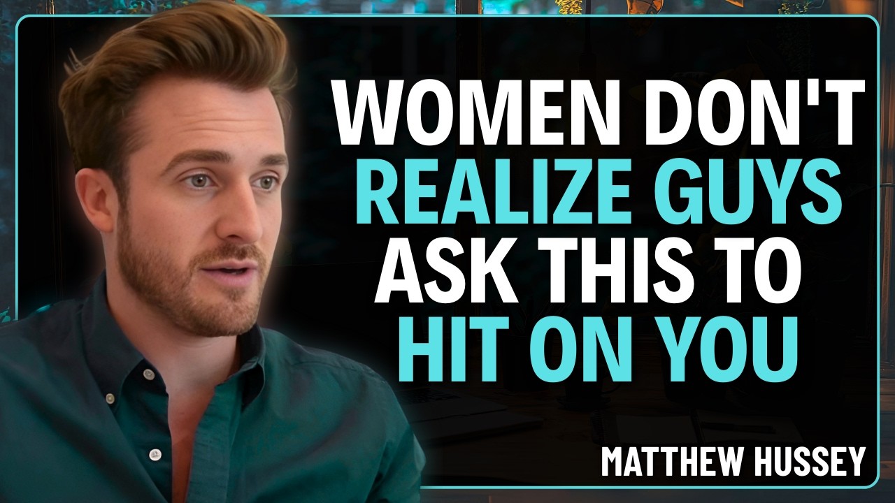 97% Of Older Women Don’t Realize Guys Ask THIS To Hit On You | MATTHEW HUSSEY