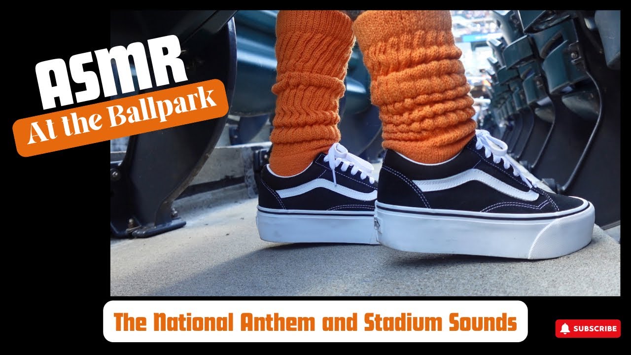 Cozy Kicks Go to the Game ⚾ ASMR Stadium Sounds & Soft Style