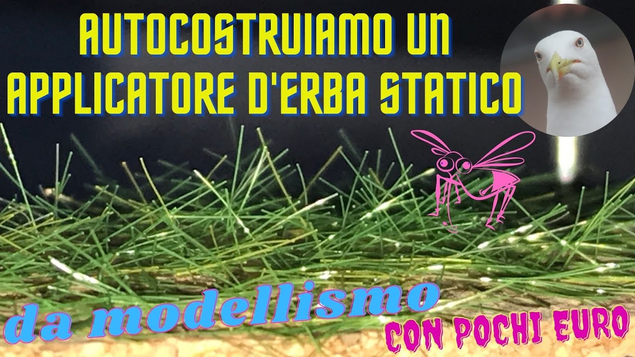 Costruiamo un applicatore d'erba statico da modellismo con pochi euro - Ferroviario, Fantasy Presepe