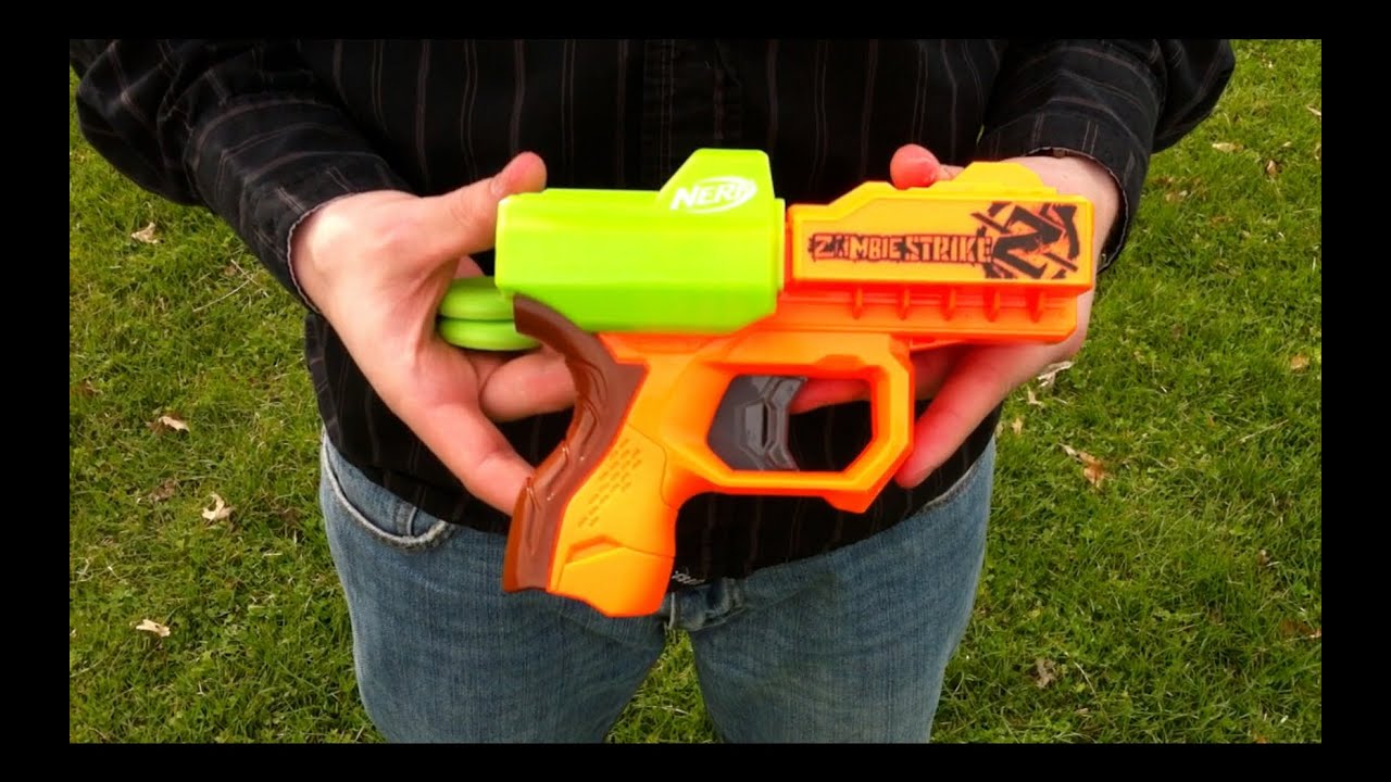 Nerf ZombieStrike Ricochet - Range Test (Stock)