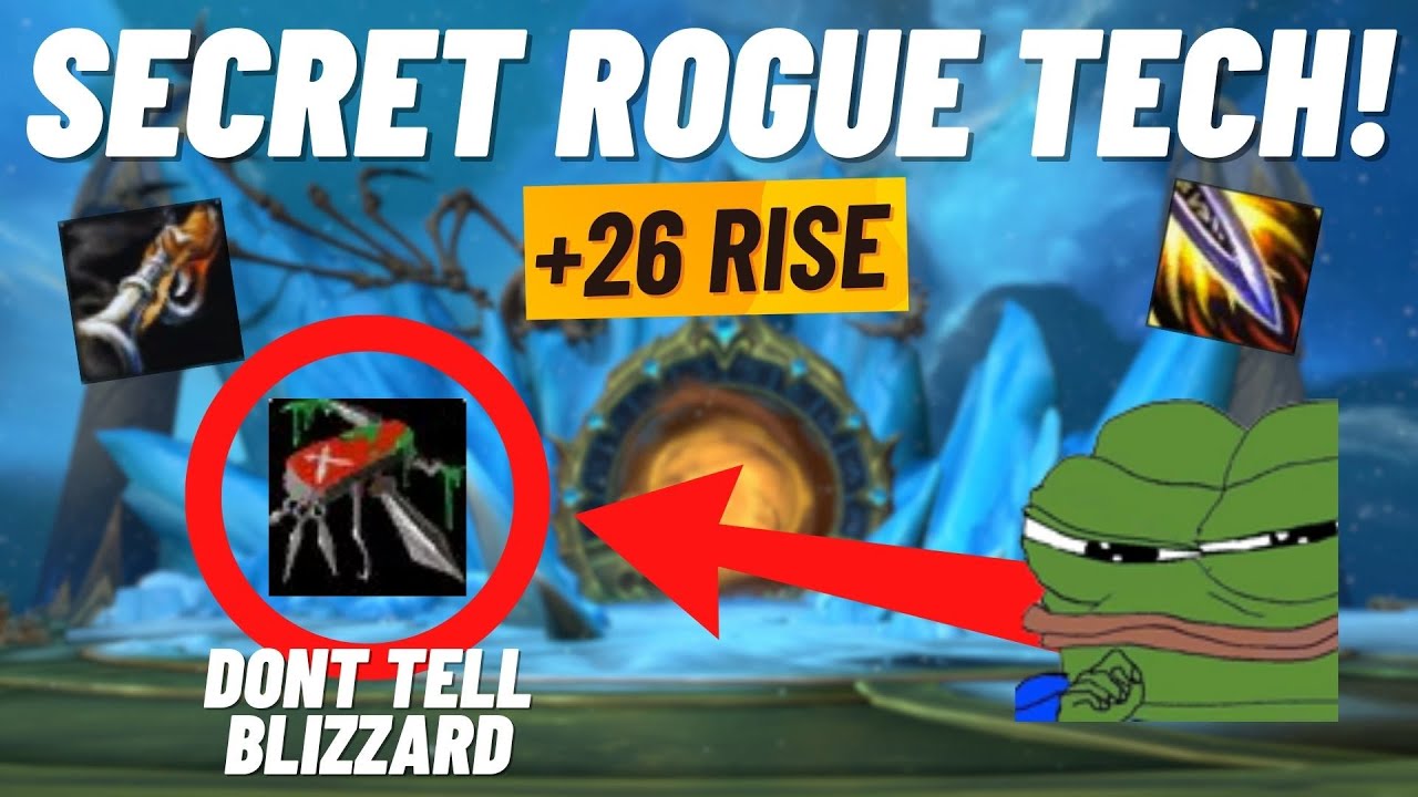 SUPER SECRET ROGUE TECH IN RISE! | Outlaw Rogue POV | +26 Rise | 315k Overall