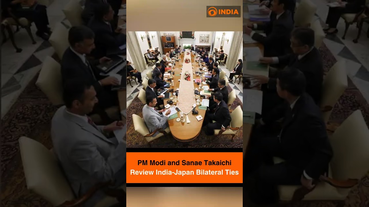 PM Modi and Sanae Takaichi Review India-Japan Bilateral Ties