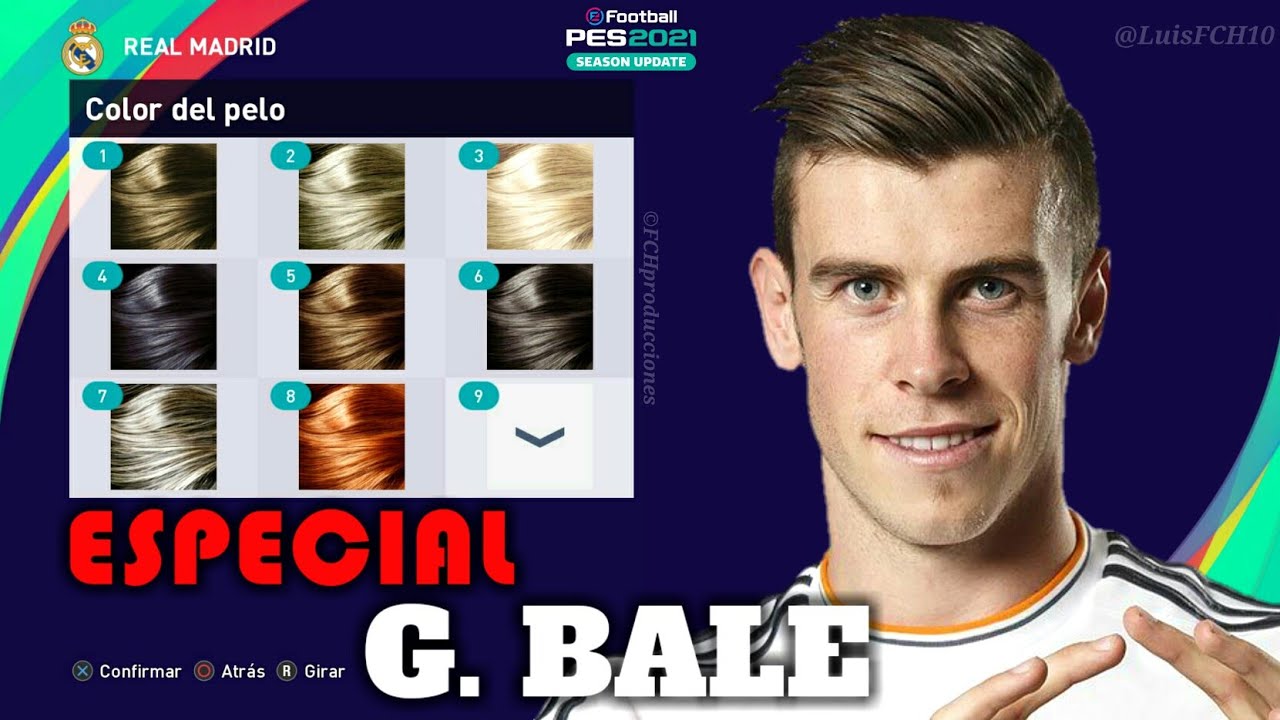 TUTORIAL COMPLETO | COMO CREAR A BALE 2014 EN PES 2021 | HOW TO CREATE | FACE & STATS | LuisFCH