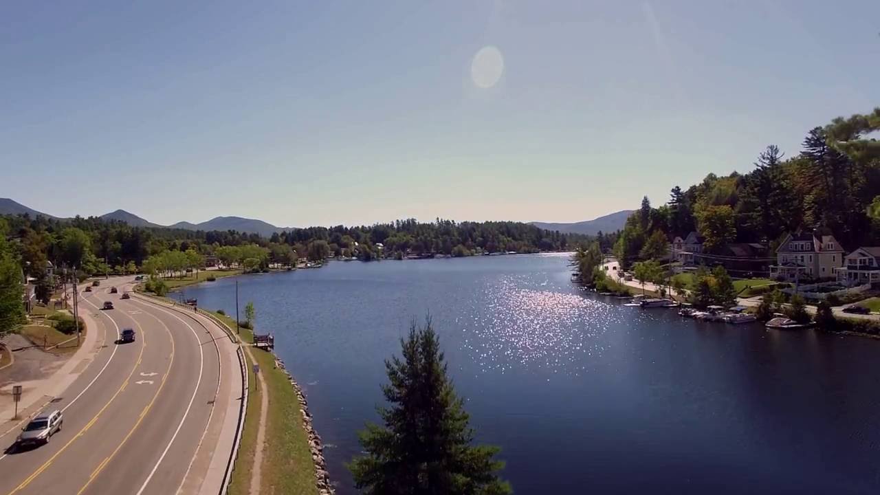 Lake Flower in Saranac Lake, NY