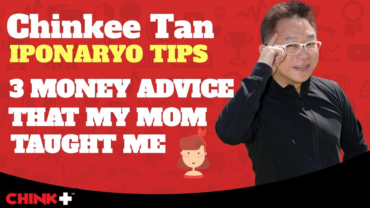 Iponaryo Tips: 3 Money Advice that my Mom Taught Me