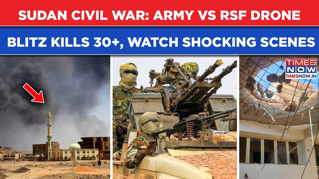 Sudan Bloodbath: Army Drone Blitz Kills 30+ In Darfur | RSF Fighters In Shock |Watch Shocking Scenes