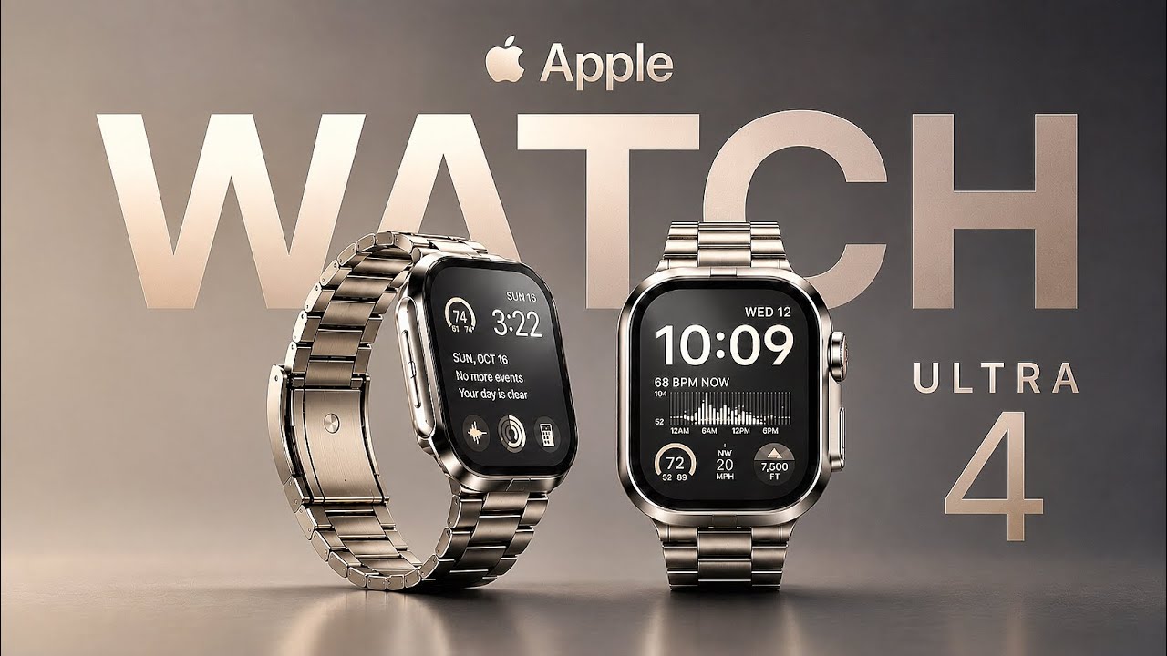 УТЕЧКА Apple Watch Ultra 4 &mdash; ГЛОБАЛЬНЫЙ РЕДИЗАЙН