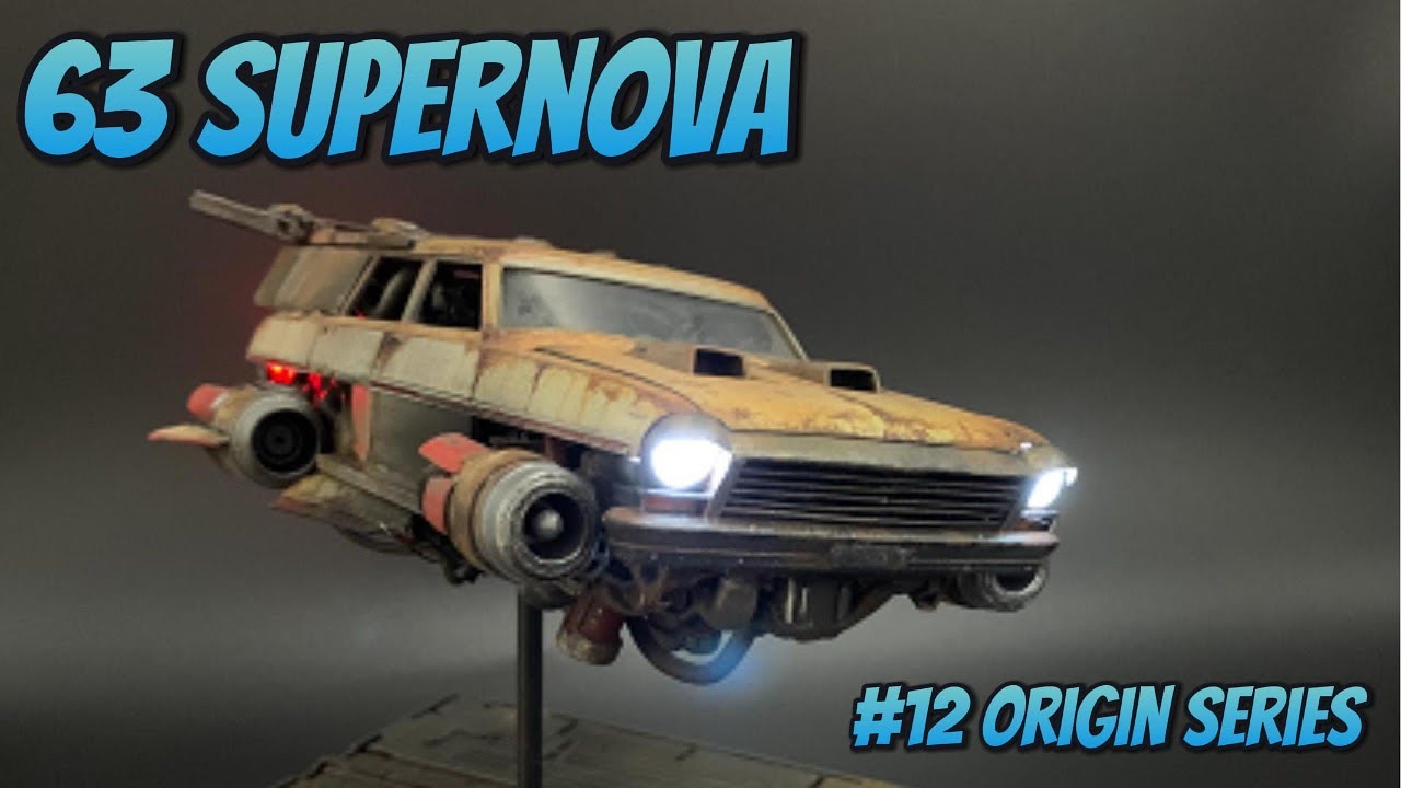 Я построил летающую машину — Chevrolet Nova Origin Series 12 1963 года #led