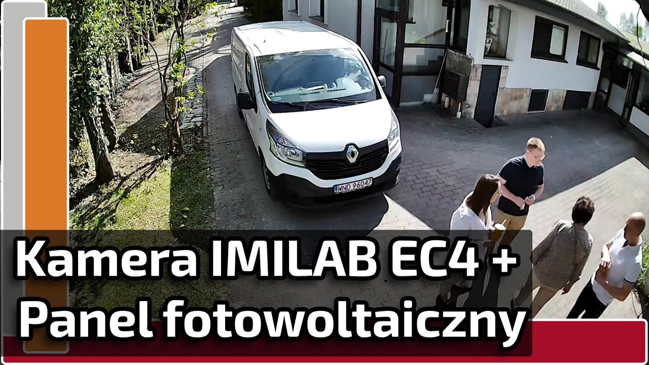 Test kamery 📺 Imilab EC4 FullHD z panelem fotowoltaicznym. Monitoring bez prądu 🔌 Kamera na działkę