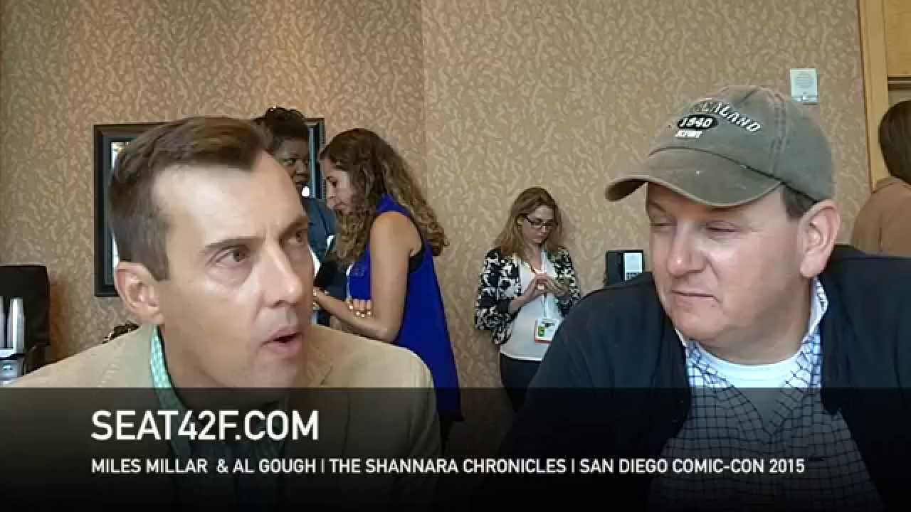 Miles Millar & Al Gough THE SHANNARA CHRONICLES Comic Con 2015 Interview