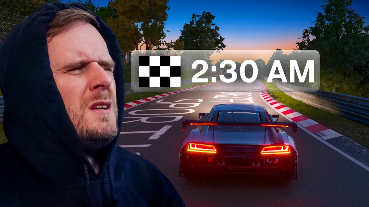 I Attempted GT7’s New 24 HOUR Race SOLO! (It Was HELL)