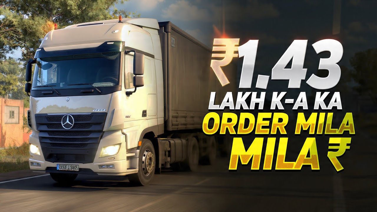 😱 Aaj ₹1.43 Lakh Ka Order Mila 🚛 | Heavy Load Delivery |