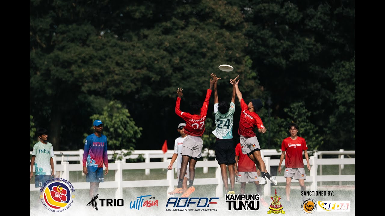 Singapore 2 vs India | Juniors - Pre-Semis | 2023 Asia Oceanic Juniors and Masters (AOJMUC)