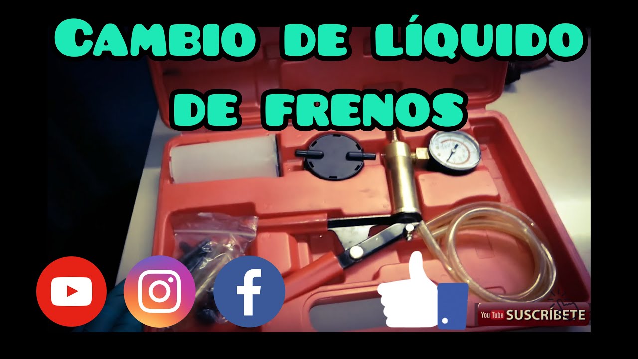 Cómo cambiar y purgar el líquido de frenos