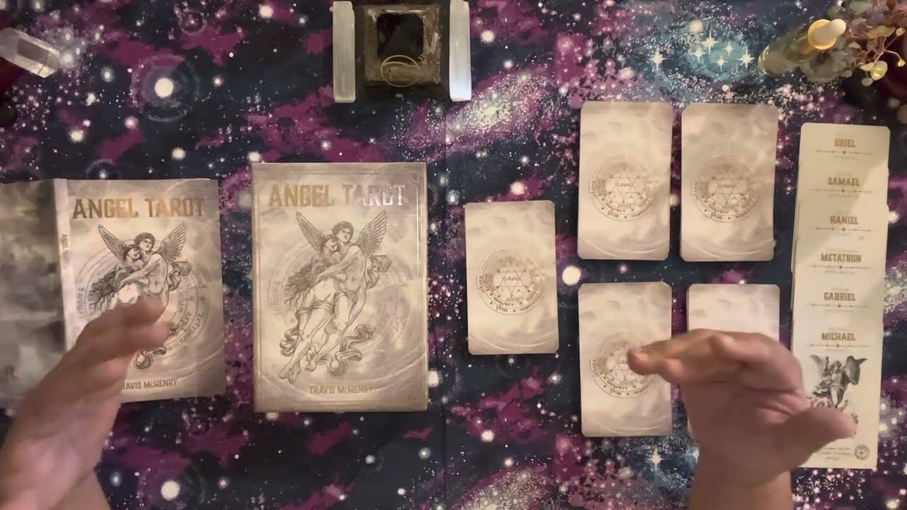 🧿Angel Tarot Deck 🧿 by Travis Mchenry Review n flip through