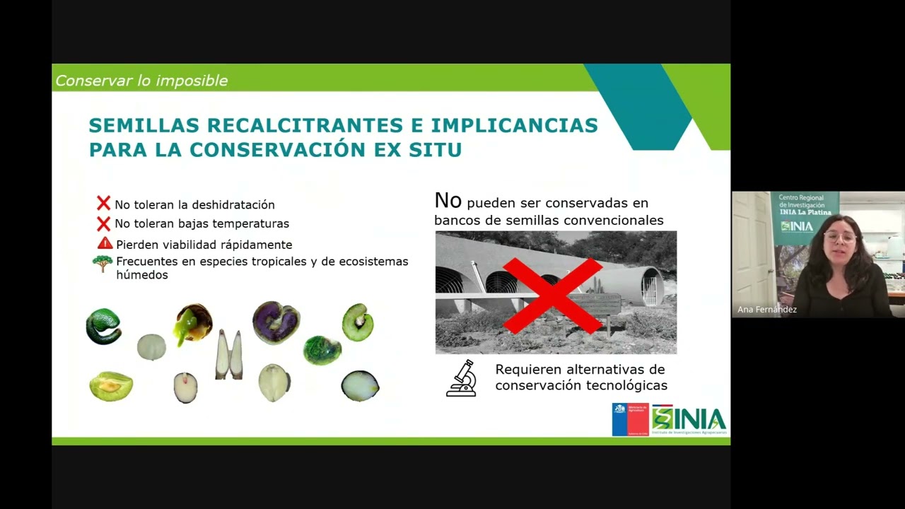 Seminario Semillas Recalcitrantes_ INIA La Platina