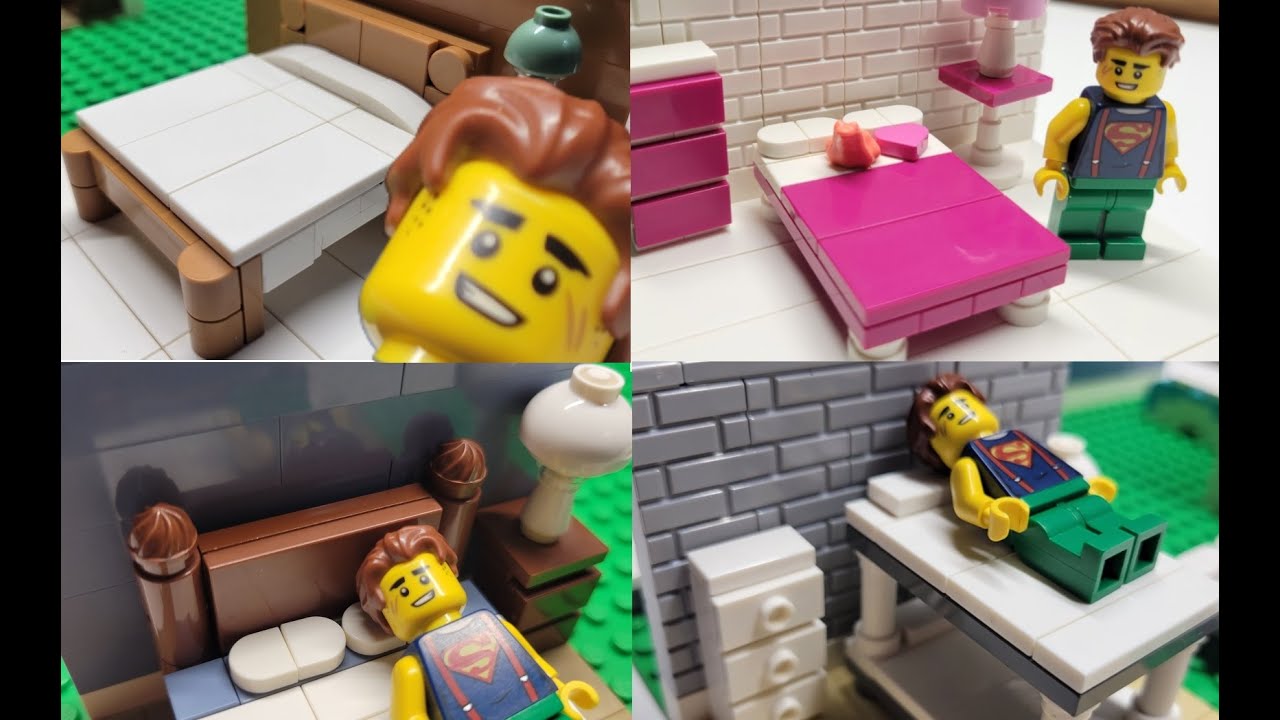 LEGO Bedroom Tips, Tricks, and Techniques. Build Better Beds!
