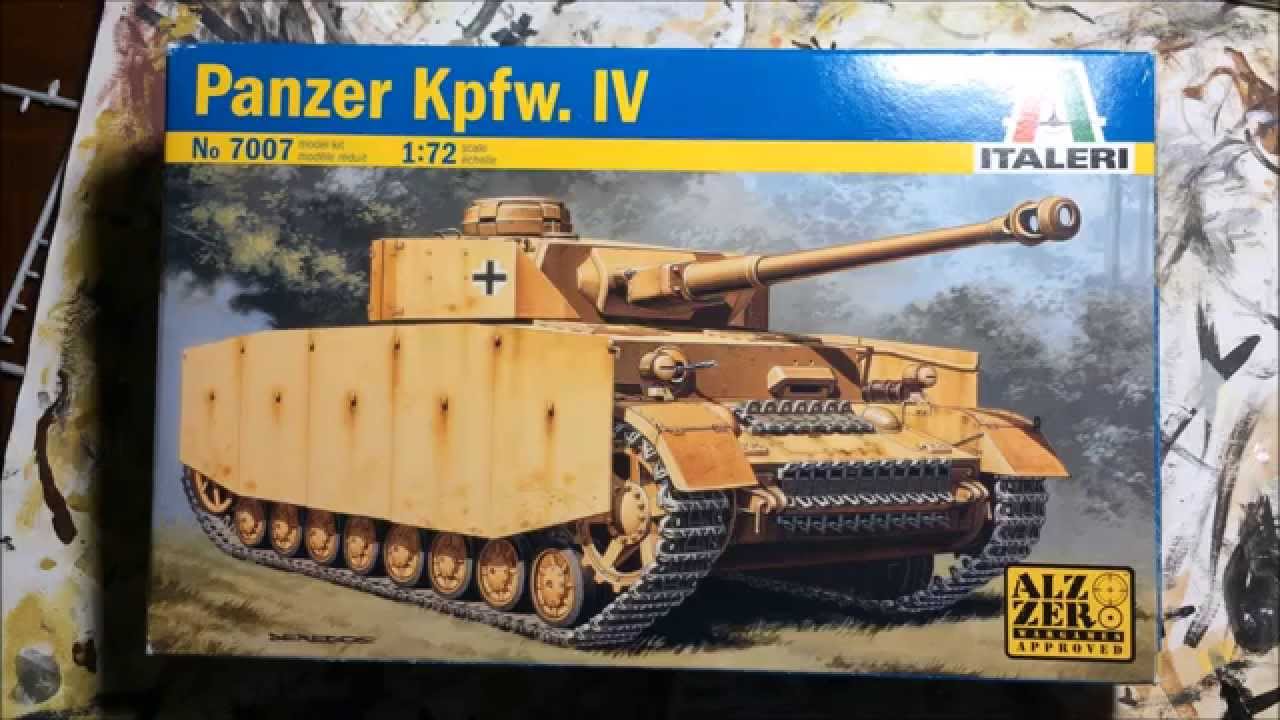#1/3 Lets build PzKpfw. IV 1:72 Italeri Behind Omaha Edition