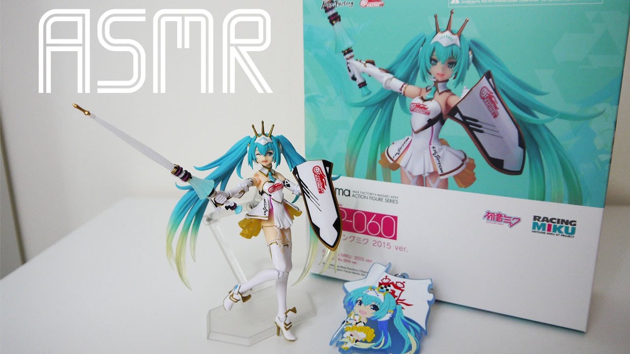 ASMR 2016 Racing Miku Unboxing - (Whispering, Packaging Sounds)