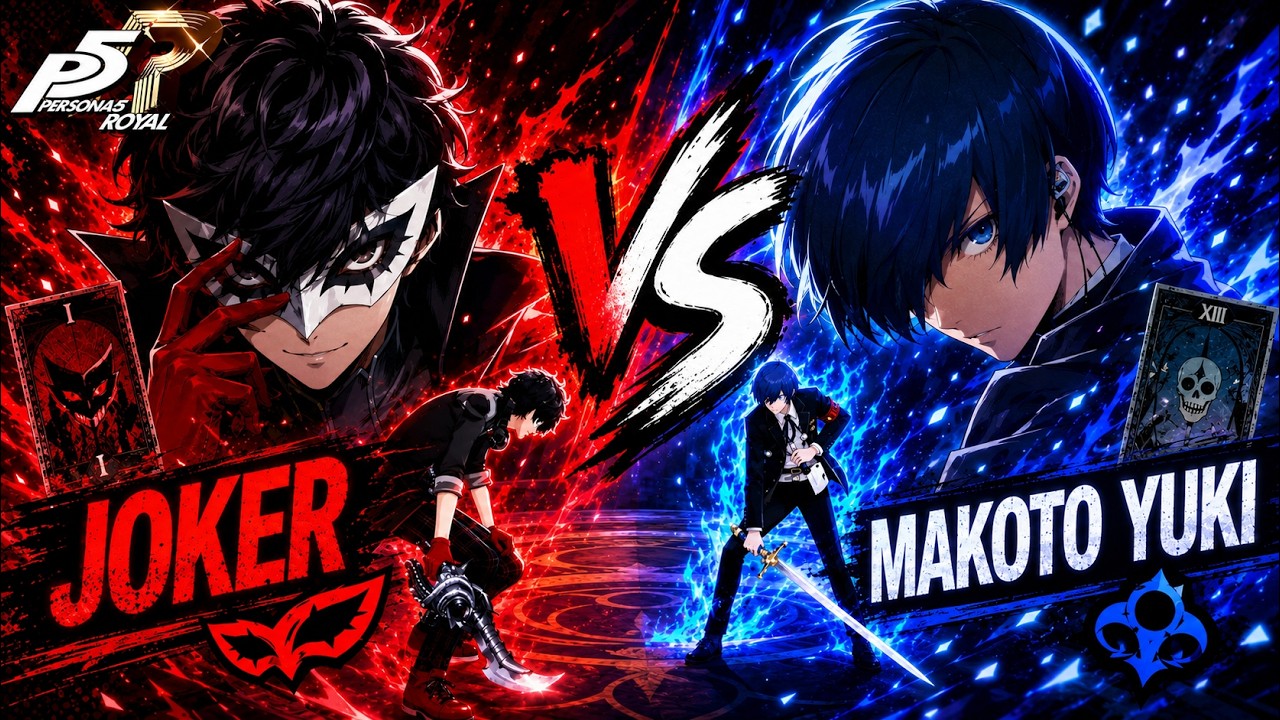 Persona 5 Royal | Joker Vs Makoto Yuki [Merciless] [Lv.99 Full Moon]