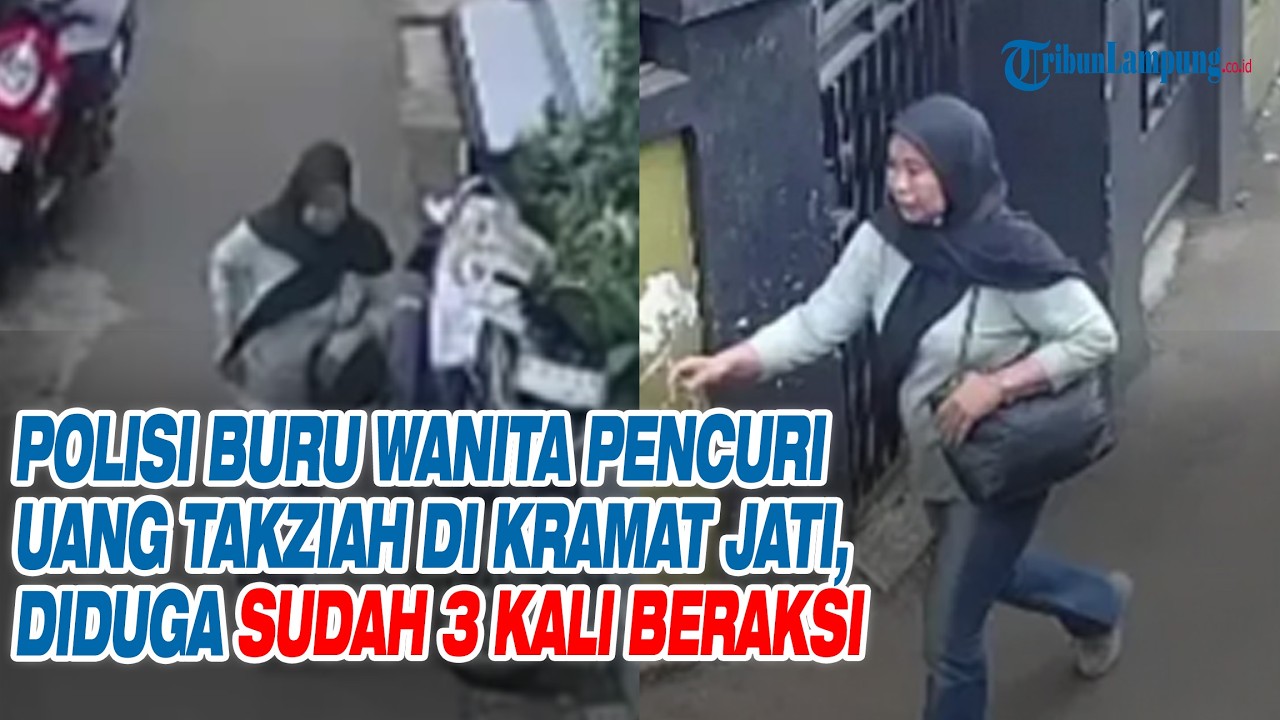Polisi Buru Wanita Pencuri Uang Takziah di Kramat Jati, Diduga Sudah 3 Kali Beraksi