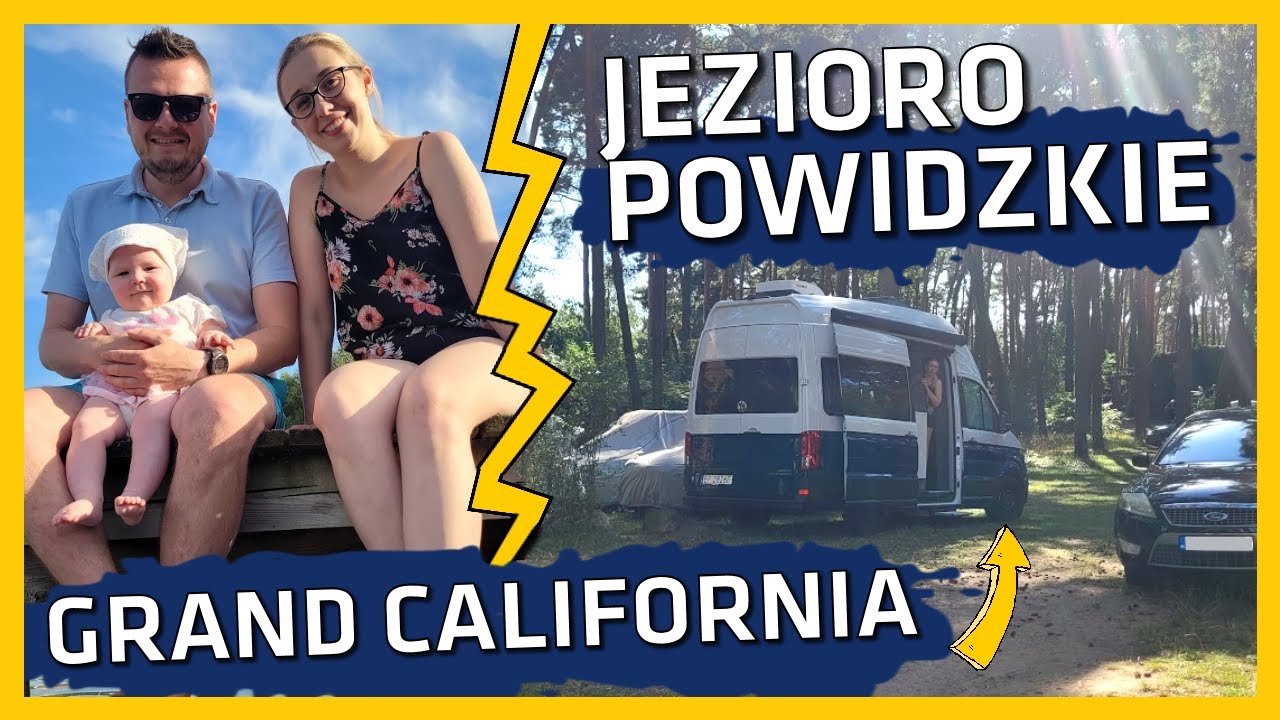 DZIEŃ NAD JEZIOREM POWIDZKIM KAMPERVANEM!
