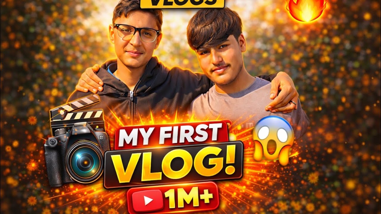 My First Vlog 😱 | Shoukat & Mudasir | Full Masti & Real Life