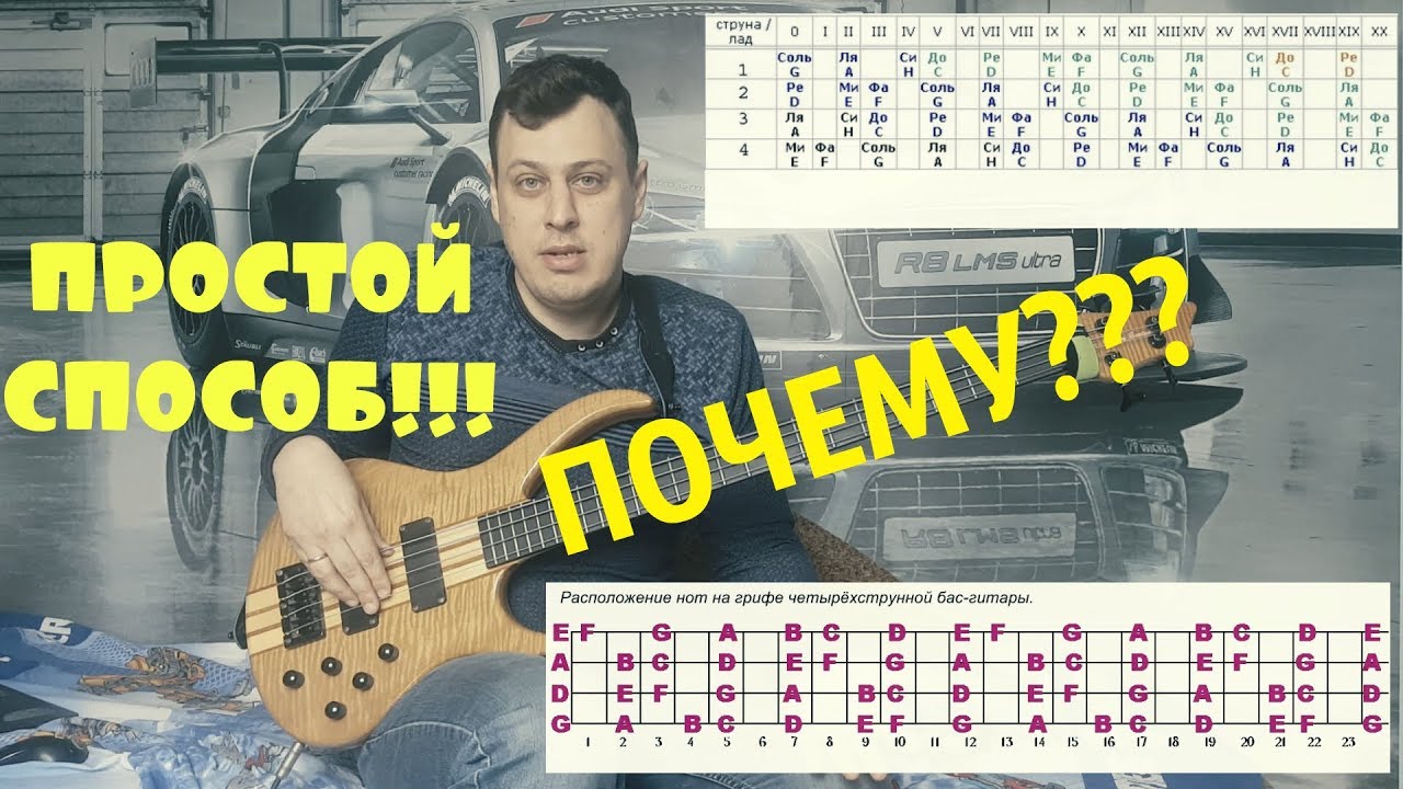Почему на Бас гитаре с этого не начинают?