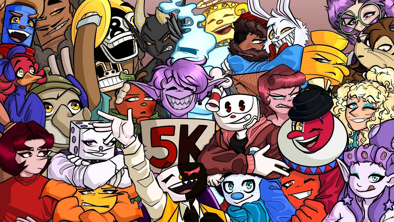 CUPHEADRONPA 5K FOLLOWER Q&A!!!