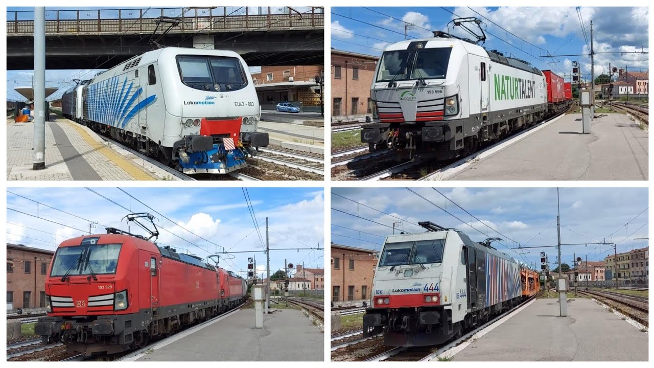 TRENI MERCI DEVIATI DEL BRENNERO A TREVISO!!!