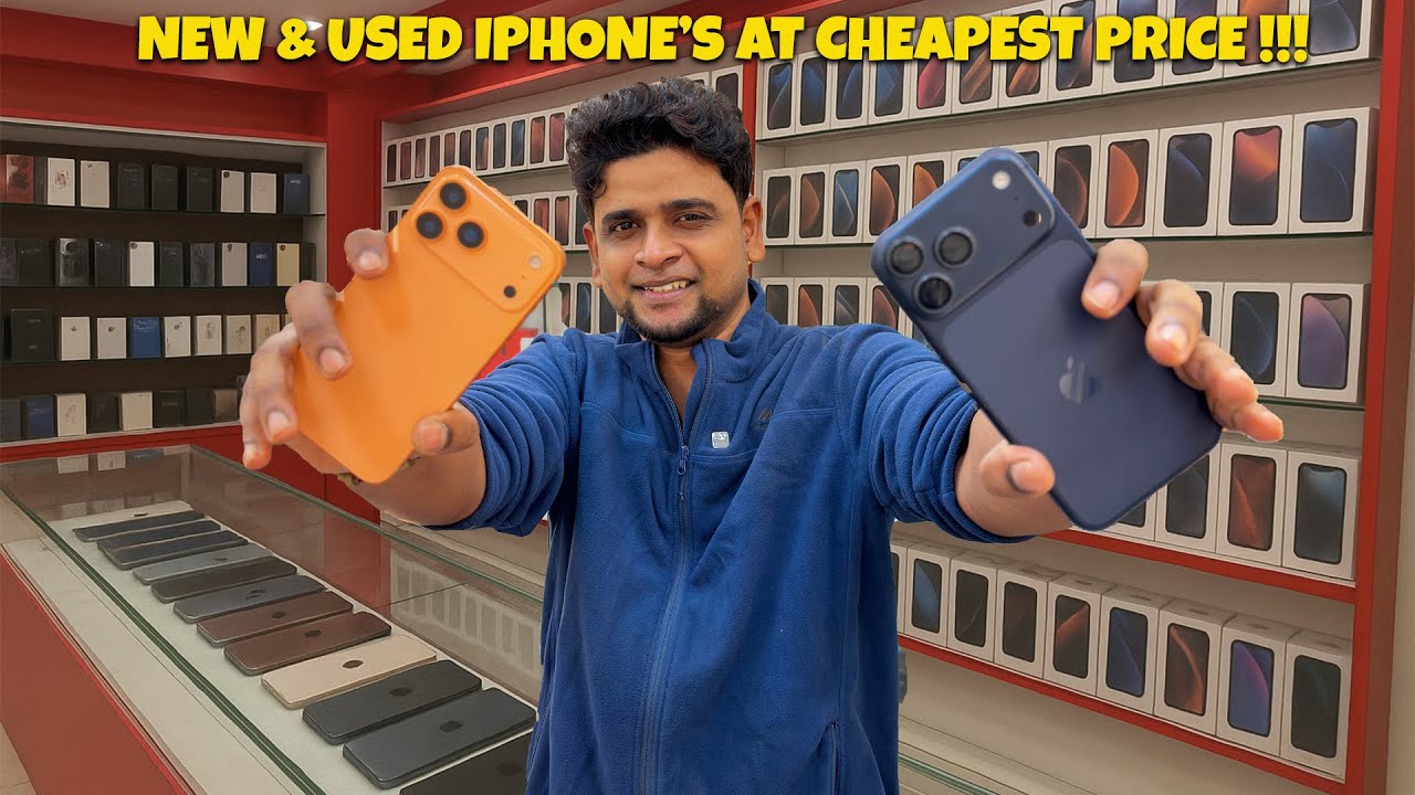 🔥Used & New iPhones at CHEAPEST Price in Chennai😱iPhone 17 Pro Max Available|Phoenix Electronic City